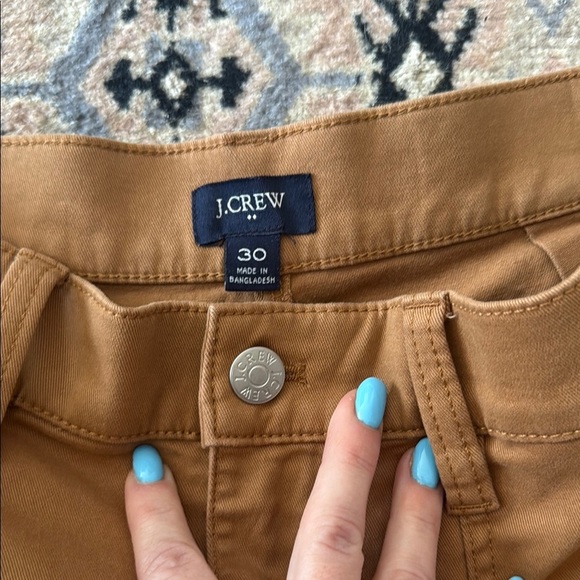 J. Crew Factory 30 Tan High Waist Shorts NWOT - Picture 3 of 3